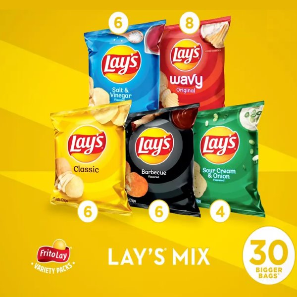 Lays Variety Pack 30ct Executive Refreshments Office Coffee Online